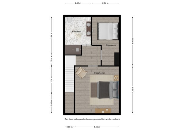 Floorplan - Koningin Julianastraat 27, 4513 AX Hoofdplaat